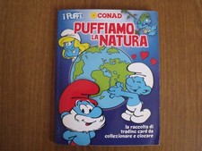 ALBUM CONAD I PUFFI PUFFIAMO LA NATURA COMPLETO