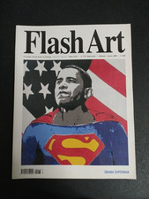 2009 FLASH ART N.274 OBAMA SUPERMAN MANFREDO MASSIRONI PIPILOTTI RIST TOP 50