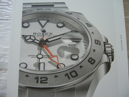 Rolex explorer rivista libro - rivista,