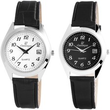 OROLOGIO da polso CLASSIQUE unisex CON DATARIO classico e ELEGANTE vintage retrò