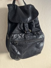 PRADA Zaino BORSA PITONE NERO
