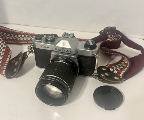 Asahi pentax k1000 fotocamera - asahi,