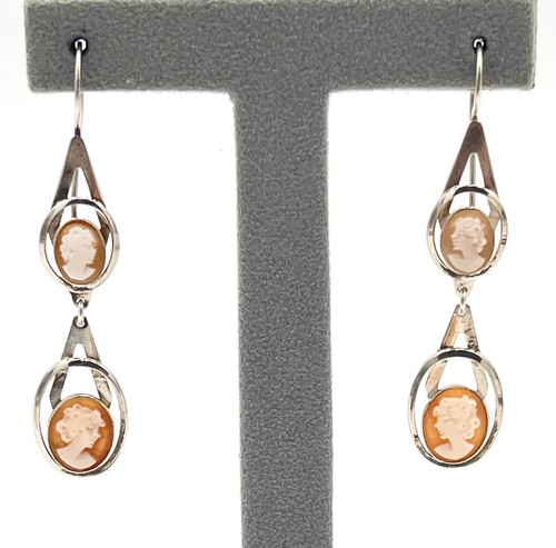 Orecchini cammeo argento 925 - orecchini,