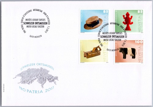 Svizzera fdc wohlen - fdc, 2013