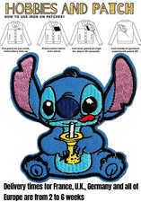 Stitch patch from Lilo Stitch iron on toppa termoadesiva alieno Disney cartone