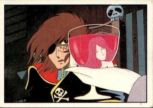 Figurina capitan harlock - figurina,