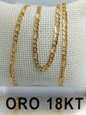 Collana in oro giallo 750 18