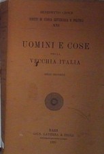  UOMINI E COSE DELLA VECCHIA