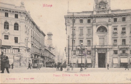 Cartolina lombardia milano - cartolina,