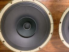 Coppia Woofer doppio cono vintage, 8 ohm diametro 25,5 cm  