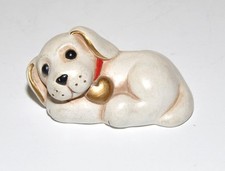 Thun piccolo cane labrador sdraiato bianco cuore lunghezza 8,8 cm