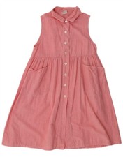 Abito Camicia Senza Maniche