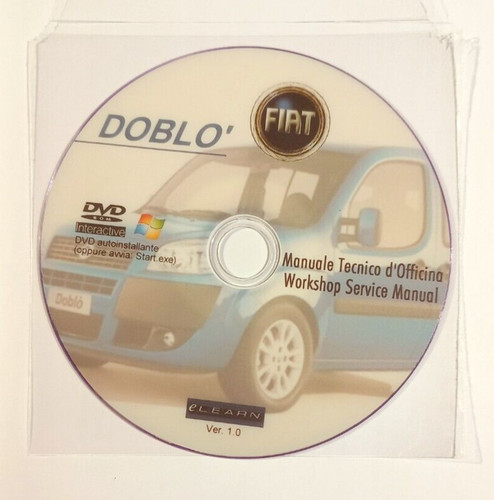 Dvd manuale officina fiat - dvd,