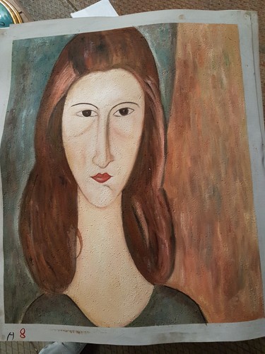 Dipinto tela modigliani - dipinto, su