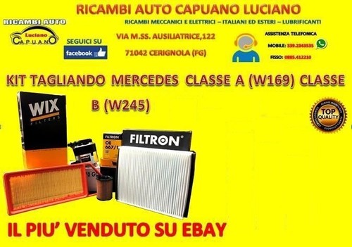 Kit tagliando mercedes classe - tagliando,
