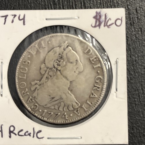 1774 spanish reale - 4,