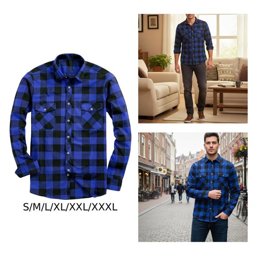 Camicia quadri invernale - a,