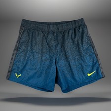 Rari pantaloncini Nike Rafa Nadal Bull Dri Fit da uomo XL (nero/lime) CK9783-010