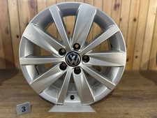 1 cerchio in lega originale VW Perugia VW Passat 3C B7 7Jx16 ET45 cerchio 3AA601025
