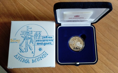 Euro vaticano 2022 proof - euro,