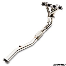 COLLETTORE SCARICO DOWNPIPE ACCIAIO INOX PER NISSAN PRIMERA P11 GT 2.0 90-99