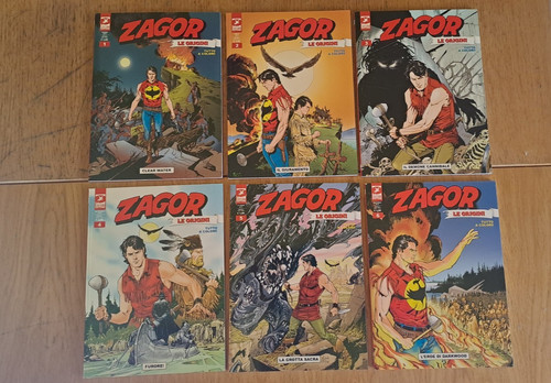 Zagor origini serie - zagor:,