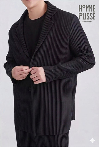 Giacca nera con - , homme