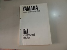 Yamaha fuoribordo 90 80 70 60 50 40 30 25 20 15 9,9 cv 1984 catalogo ricambi parts