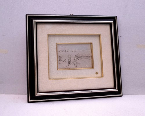 Quadro bassorilievo argento - bassorilievo,