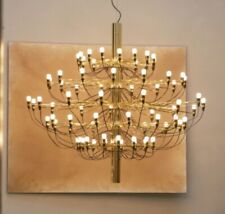 Lampadario moderno a sospensione Flos, disegnato da Gino Scarfatti