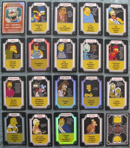 The simpsons tcg rare - rare, and