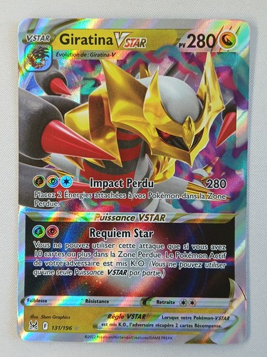 Carte pokémon giratina - pokémon,