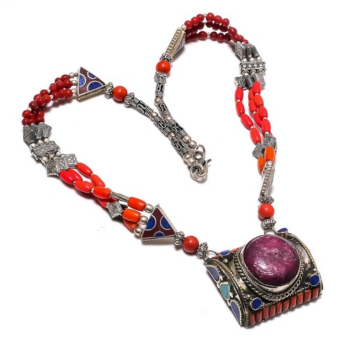 Collana gioielli rubino - collana,