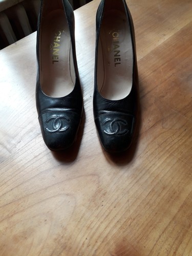 Escarpins chanel noirs - escarpins, taille
