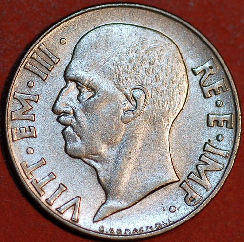 Italy centesimi 1940 - 1940, km#