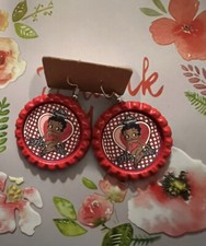 Orecchini immagine tappo