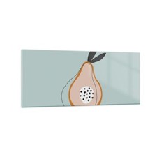 Quadro su Vetro 120x50cm Pera