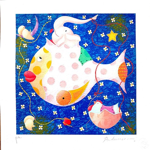 Beppe francesconi serigrafia - francesconi,