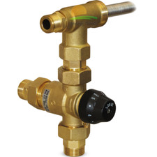 Kit ricircolo acqua calda sanitaria per bollitore combinato, temperatura 35÷60°C