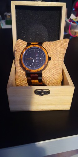 Orologio polso legno da - in,