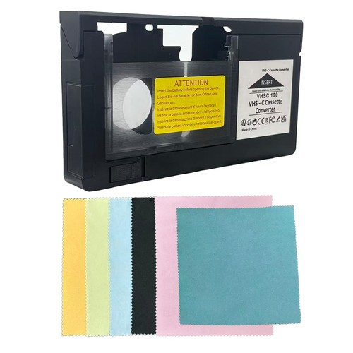 Vhs cassette adapter with - vhs,