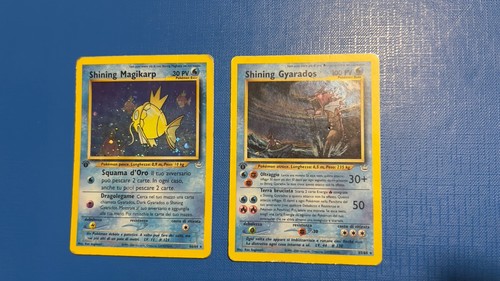 Pokemon card shining gyarados - pokemon,