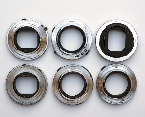 Lotto anelli tamron adaptall - 6,