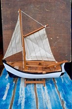 Modello Di Dinghy In Legno