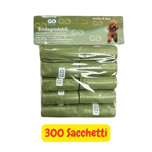 300 sacchetti per cani - 300,