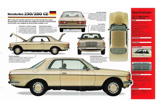 1979 mercedes benz 280ce - 280ce, 280
