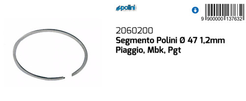 2060200 segmento polini - segmento,