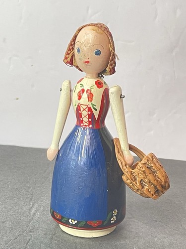 Statuina vintage ragazza
