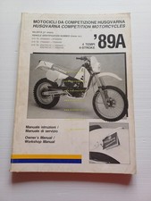 Husqvarna 510 TC-TE-TX 1989 manuale uso officina originale italiano inglese