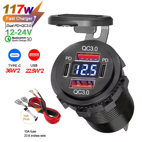 12v usb presa - presa, auto